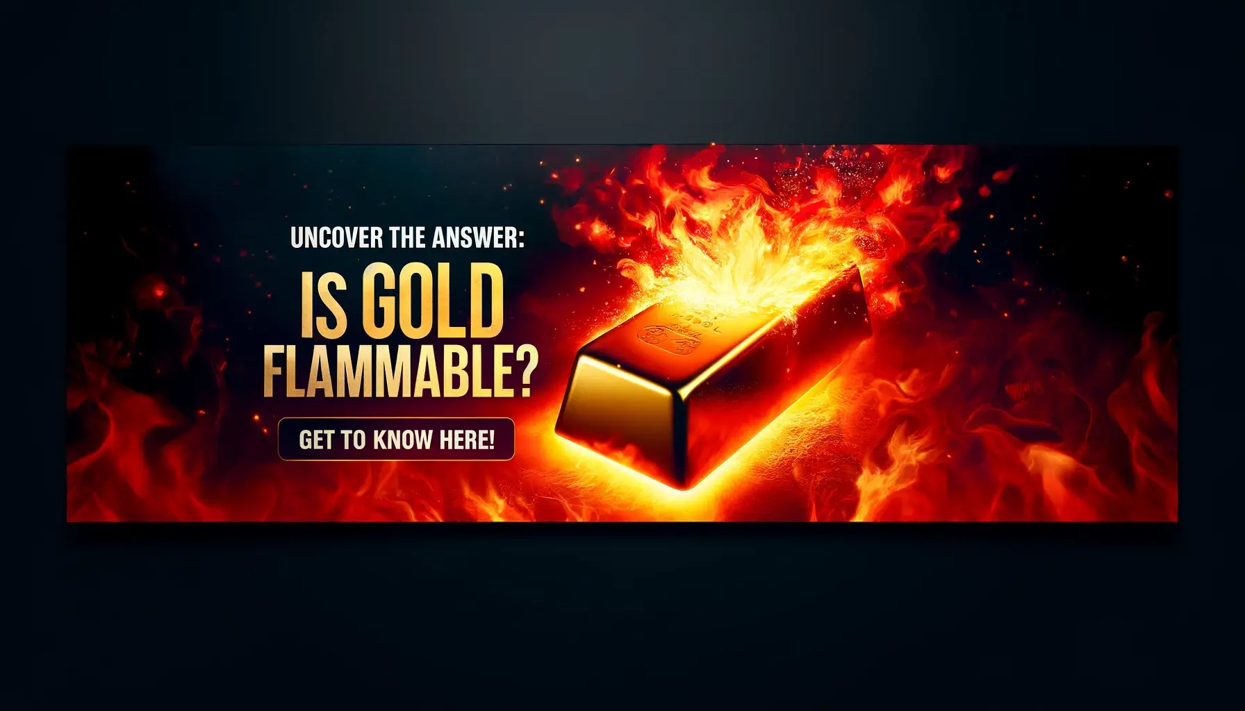 Is Gold Flammable