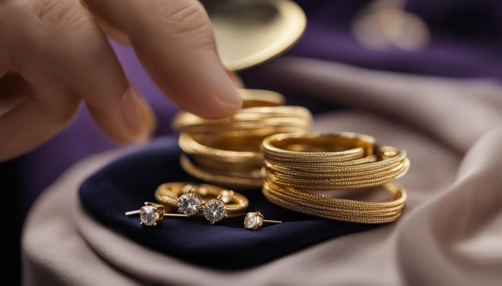 gold jewelry cleaning