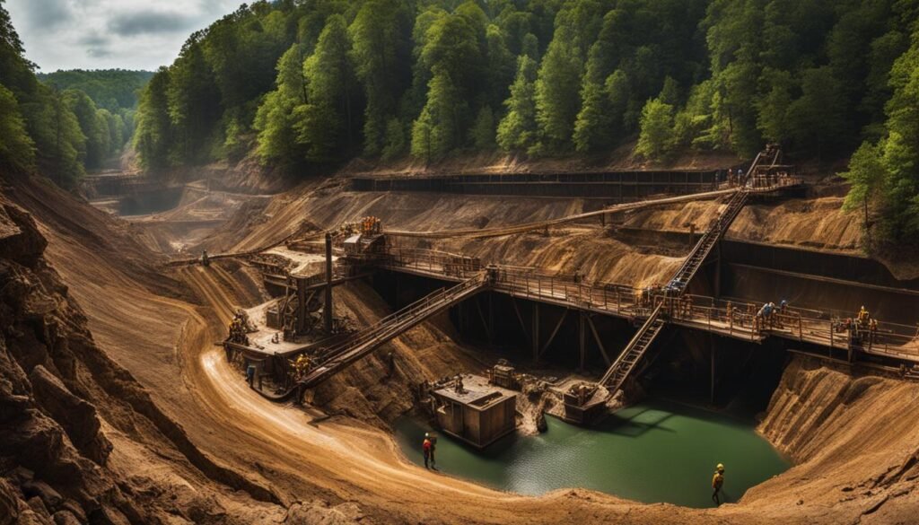 gold mining in Alabama