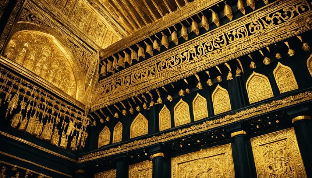 gold in religious architecture
