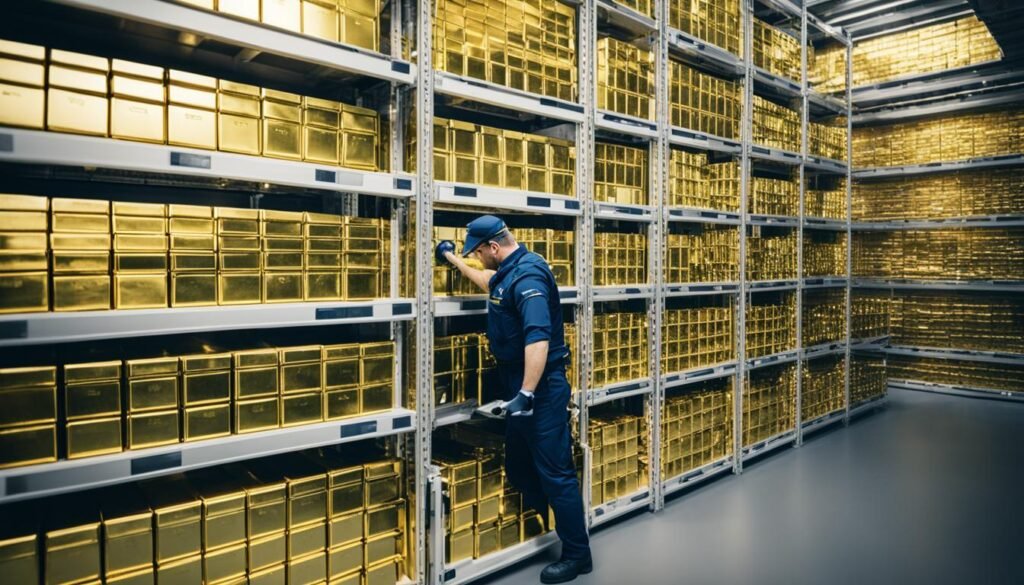 Banque de France gold storage security