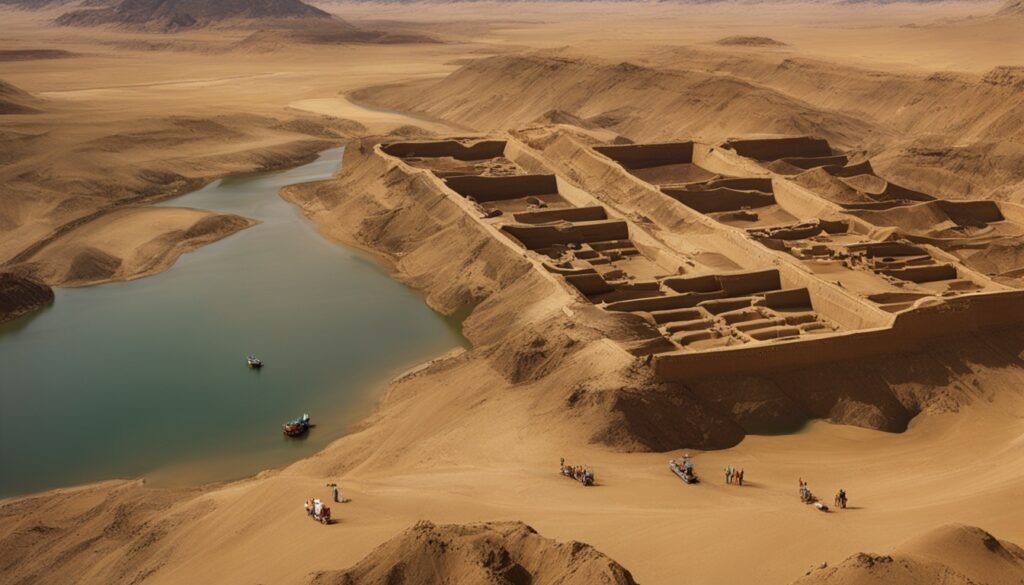 Egyptian gold mining methods