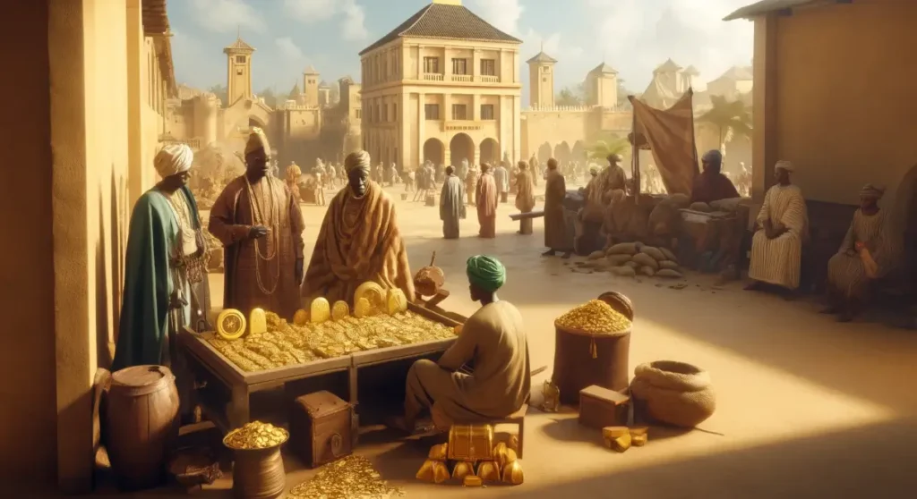 Gold was hugely important during medieval times