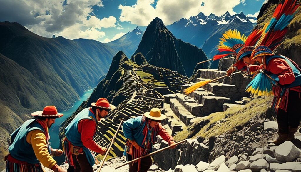 Incas and gold mining
