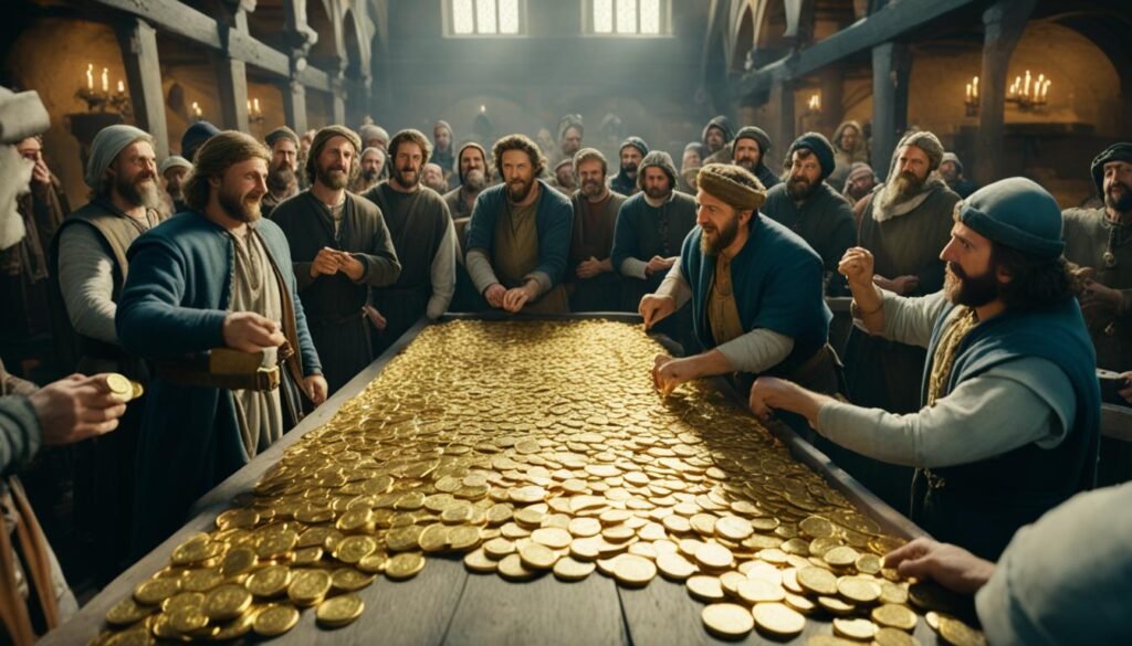 gold in medieval economy