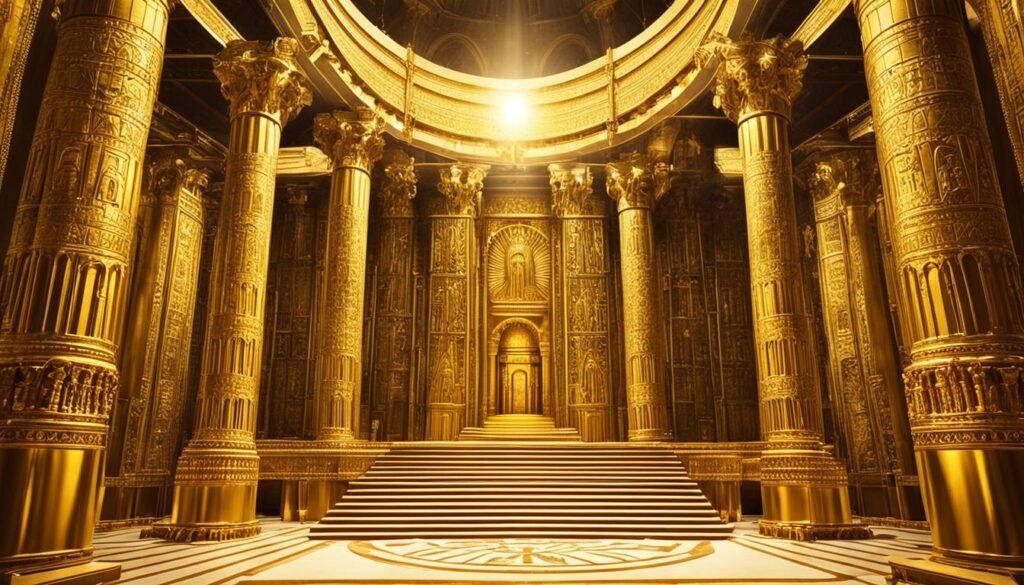 Gold in Solomon's Temple
