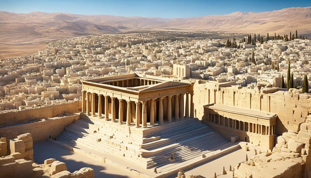 Herod's Monumental Temple