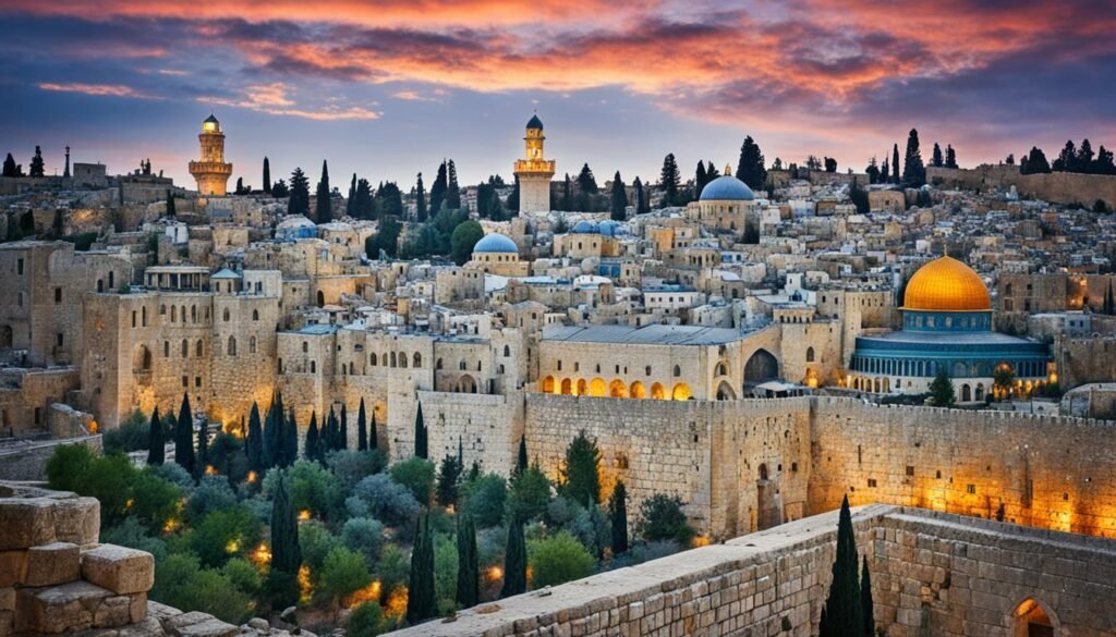 Historical architecture in Jerusalem
