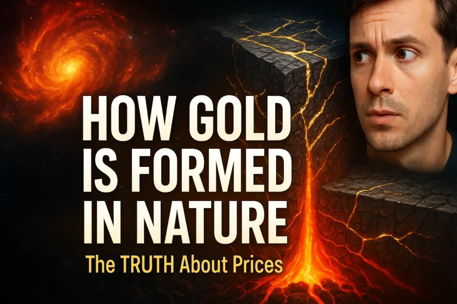 How Gold Is Formed in Nature