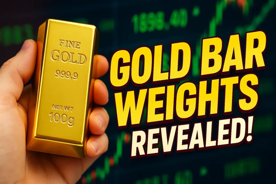 How Much Does a Bar of Gold Weigh