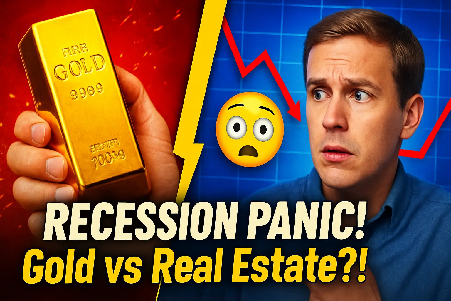 Gold vs Real Estate in Recession