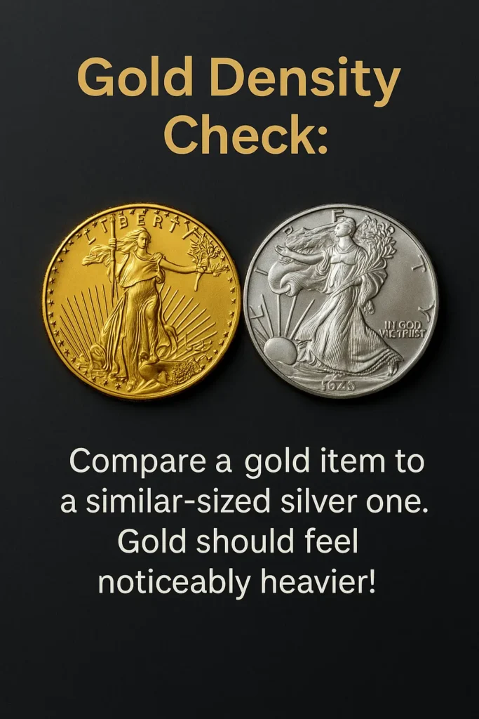 Gold Density Check
