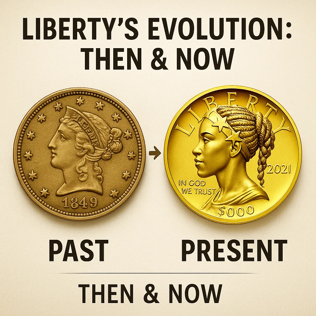 Liberty’s Evolution: Then & Now.