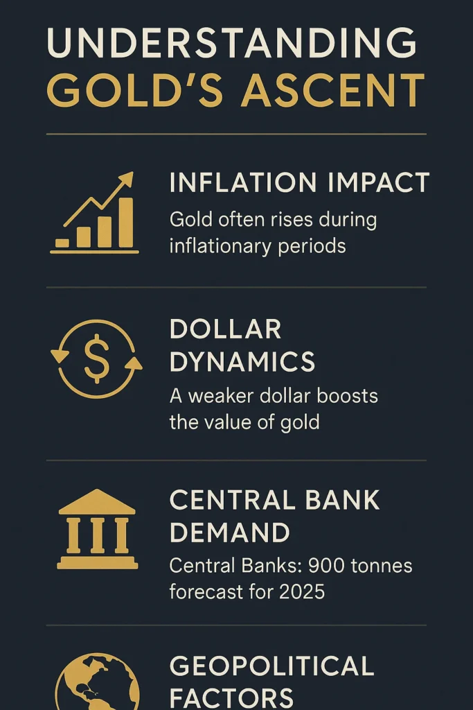 Understanding gold's ascent