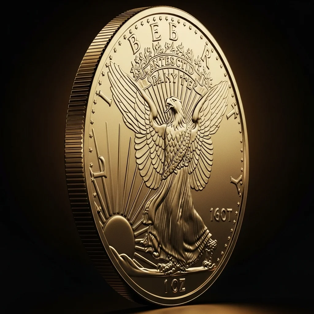 A collection of American Gold Eagle coins