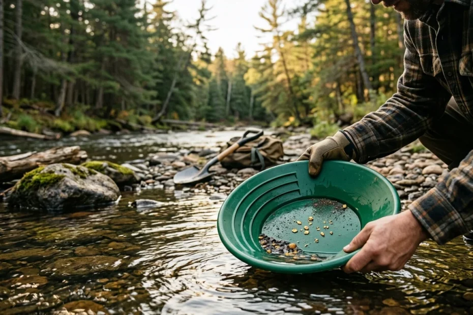 Gold Mining in Michigan