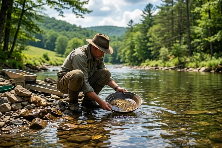 Gold Mining in Virginia