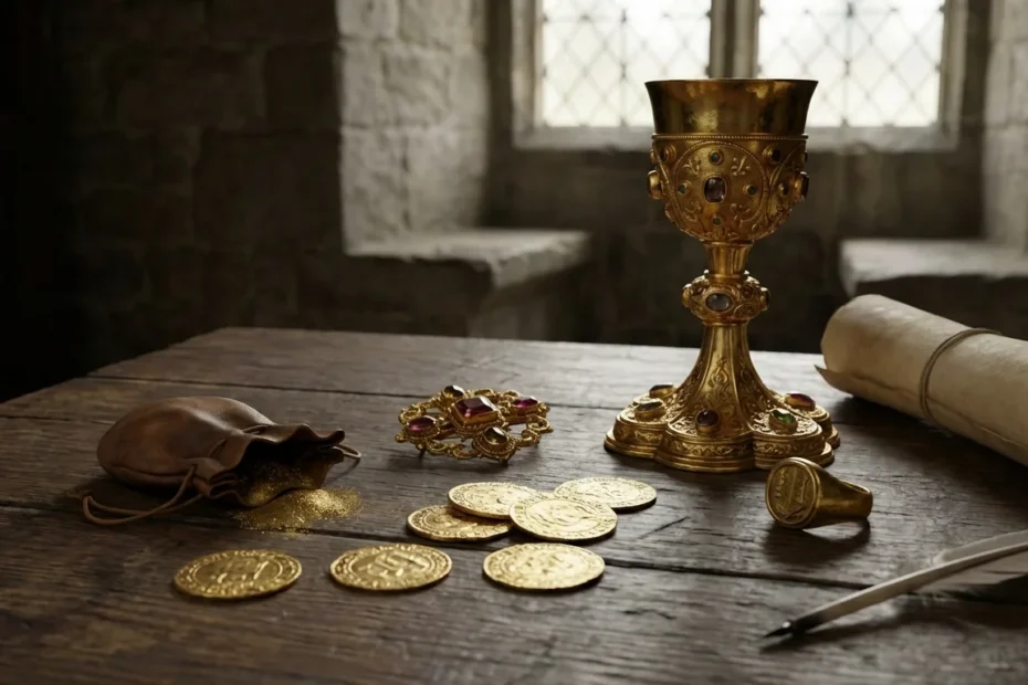 What Was Gold Used for in Medieval Europe
