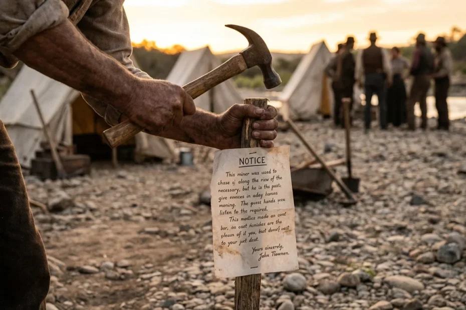 How Did Miners Stake a Claim in the Gold Rush? | Stakes, Notices, District Rules, and What It Actually Took