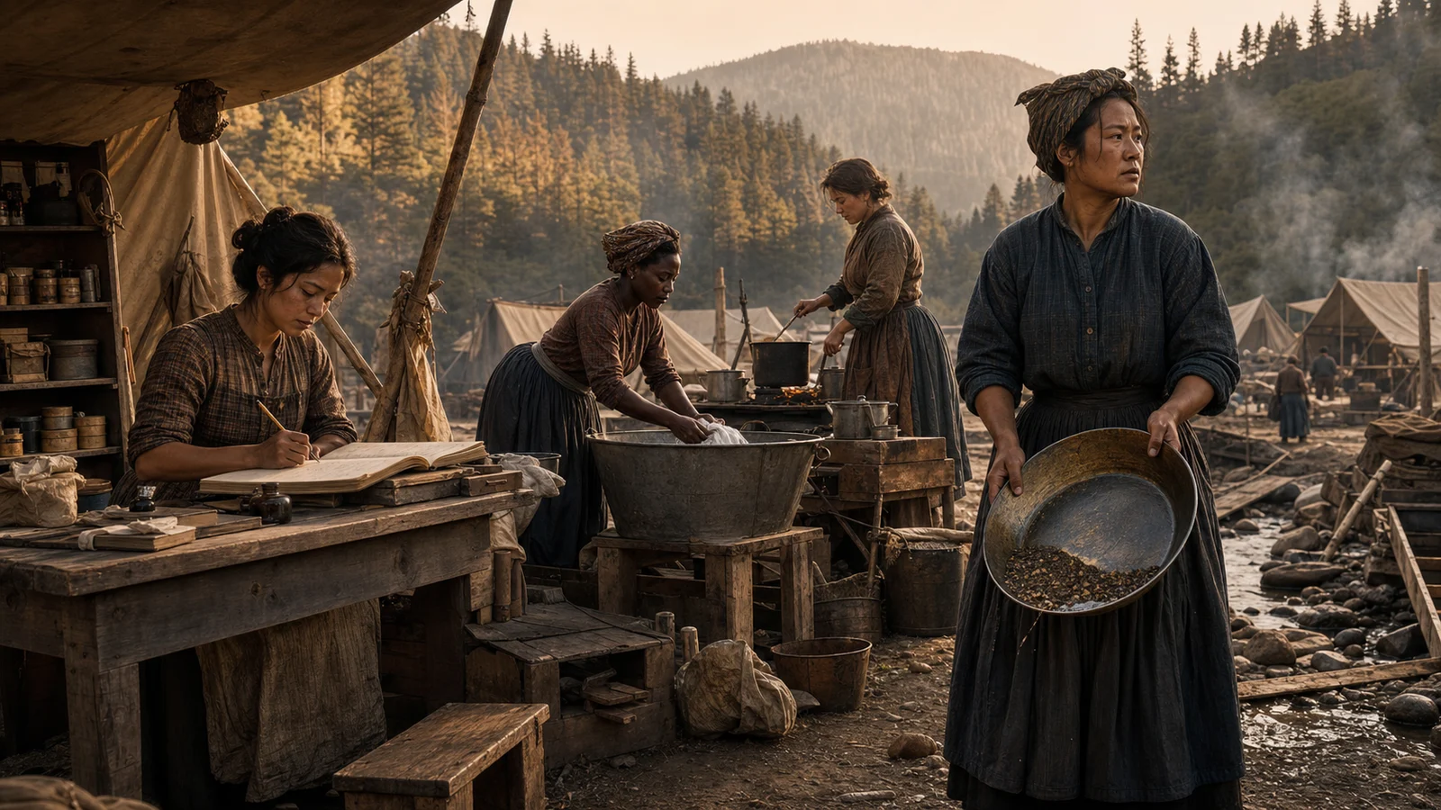 Women In The Gold Rush | Roles And Reality