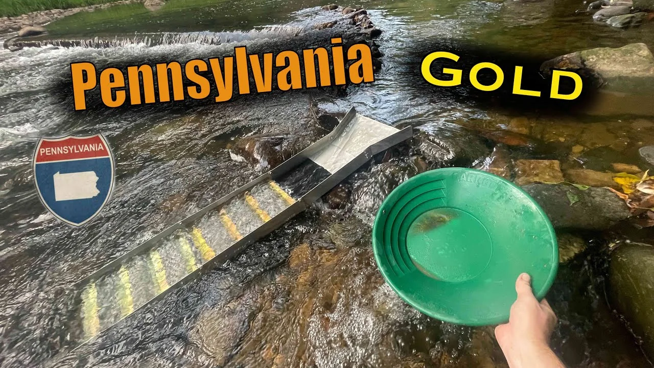 Recreational gold prospecting in Pennsylvania