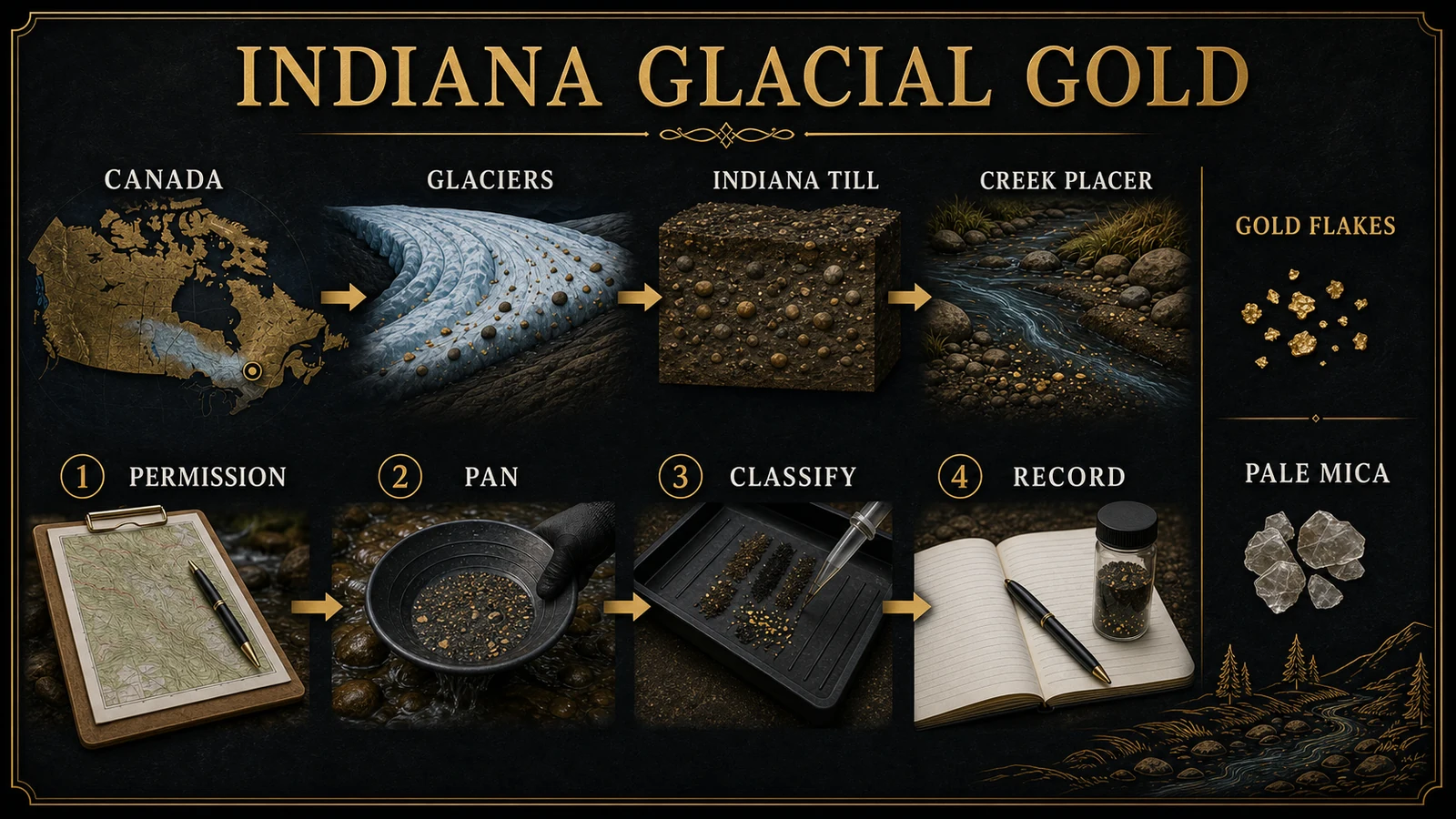 Is There Gold in Indiana? visual decision guide