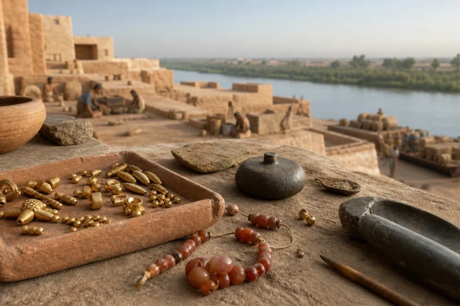 Gold in the Indus Valley Civilization — Evidence, Trade, and Mining Claims