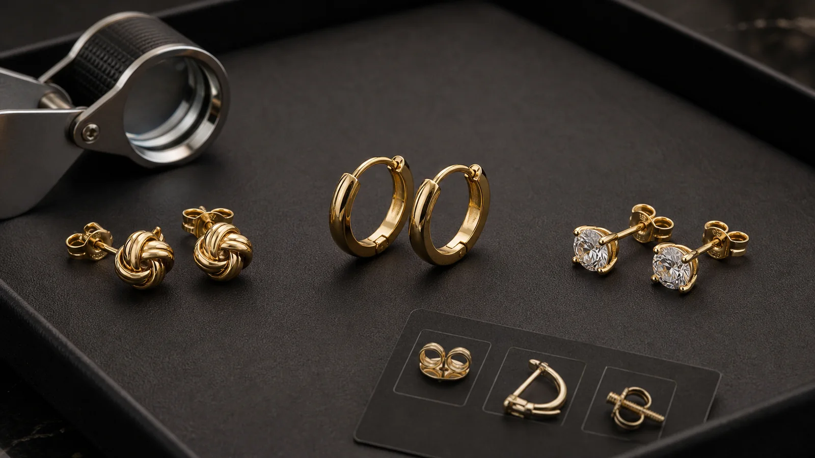 14K Gold Earrings on Amazon | Studs and Hoops Compared